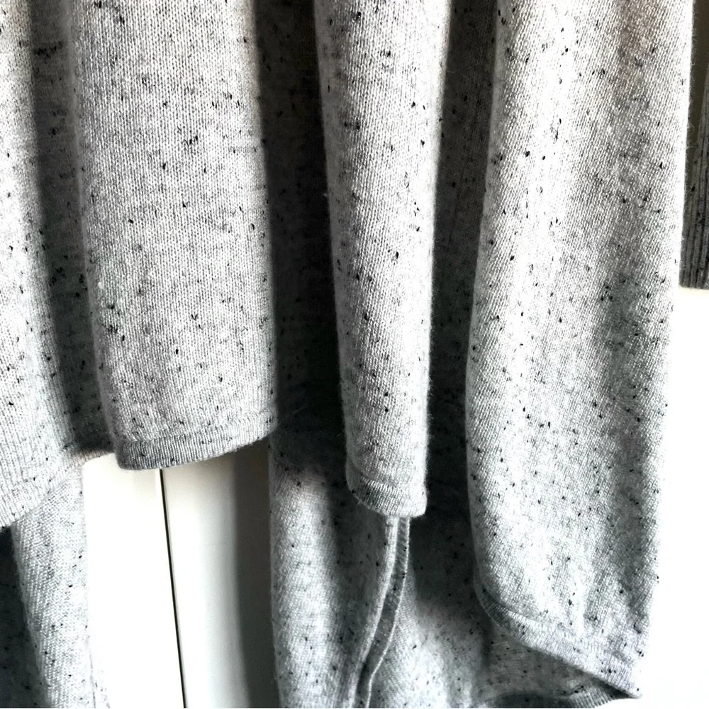 Anthropologie Moth Lyra Cashmere Blend Bell Sleeve Waterfall Long Cardigan S EUC